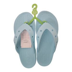 Crocs Classic Flip Flop Sandal Arctic Blue Unisex Size M/6 W/8